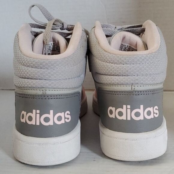Adidas NEO Hoops 2.0 Mid Sneaker Shoes High Tops Hi Size Men's 5 Womens WOMANS 7 - Picture 5 of 16